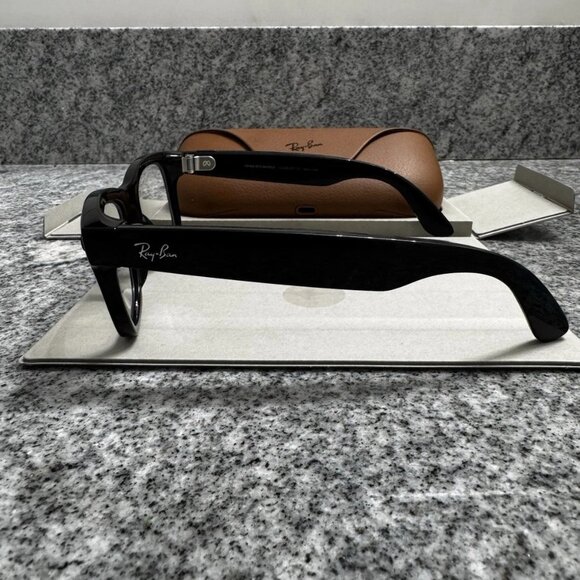 loss Black Ray-Ban Meta Wayfarer RW4006 Smart Glasses Gen 1 – Transition Lenses - Picture 3 of 7